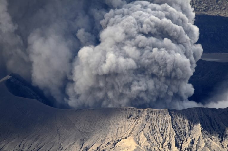 How does a volcanic eruption affect your environment and health?